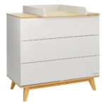 Chest of drawers-Changing table Cappuccino