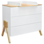 Chest of drawers-Changing table Monna