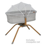 Baby Cot Chic 2in1 Light Grey