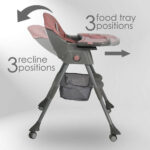 High chair Comfy 2in1 Apple