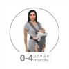 Baby Carrier Up & Go Grey - Image 3