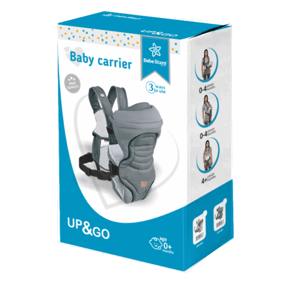 Baby Carrier Up & Go Grey - Image 5