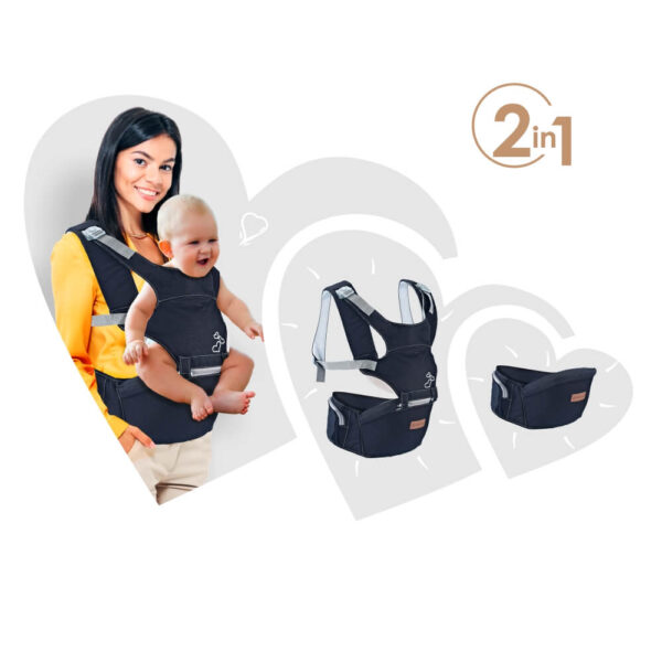 Baby Carrier Carry & Go Black - Image 2