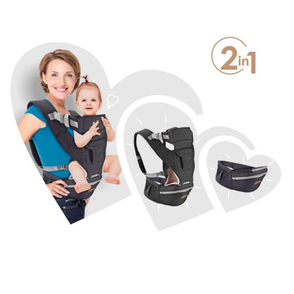 Baby Carrier Carry & Go Burgundy - Image 3