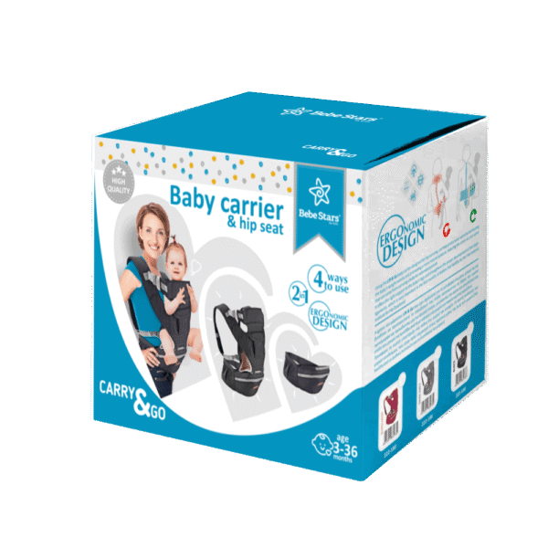 Baby Carrier Carry & Go Burgundy - Image 5