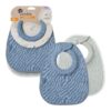 CTN MILK FEEDIN BIB X 2 BLUE
