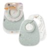 CTN MILK FEEDIN BIB X 2 BLUE - Image 2