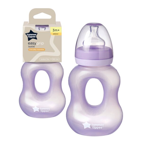 BASICS WIDE NECK EASIGRIP BOTTLE ORANGE - Image 3