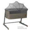 Baby Cot Side to Side Plus 2in1 Stone - Image 4
