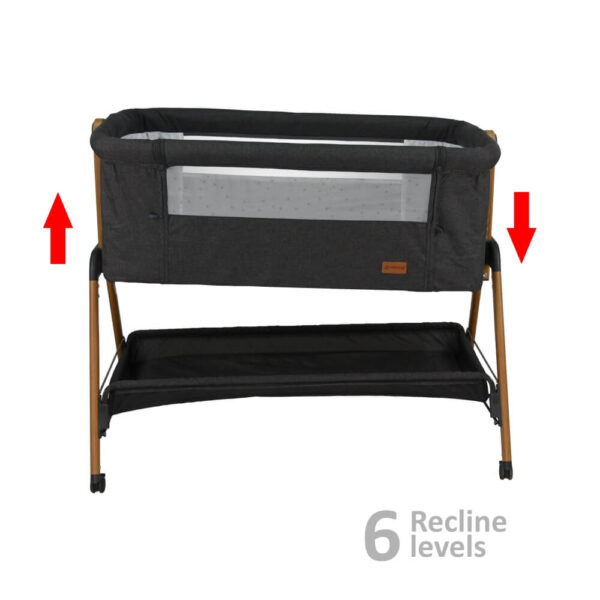 Baby Cot Crystal Graphite - Image 6