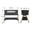 Baby Cot Crystal Graphite - Image 5