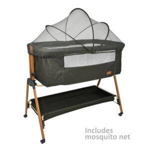 Baby Cot Crystal Olive