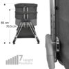 Baby Cot Pearl Graphite - Image 4