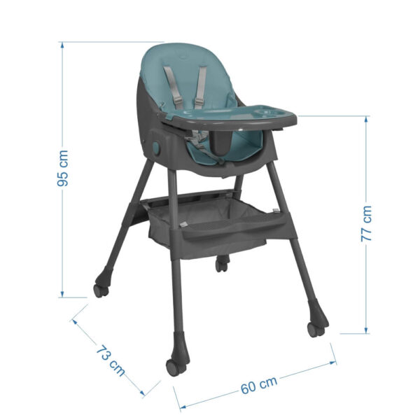 High chair Comfy 2in1 Petrol - Image 6