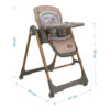 High chair-Swing Nuovo 2in1 Mocha - Image 4