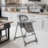 High chair-Swing Nuovo 2in1 Grey - Image 3