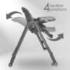 High chair-Swing Nuovo 2in1 Grey - Image 6