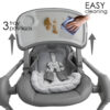 High chair-Swing Nuovo 2in1 Grey - Image 8