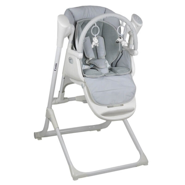 High chair-Electric Swing Combi Grey - Image 2
