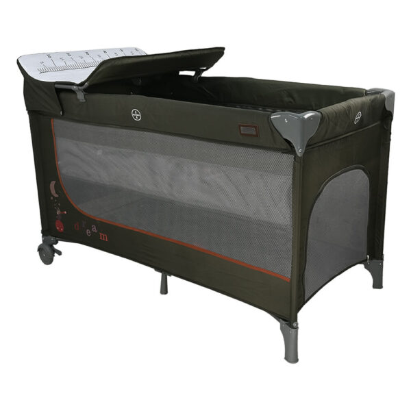 Play Yard Dreamer with 2nd floor and changer Olive