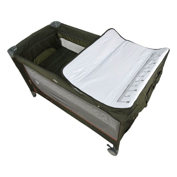 Play Yard Dreamer with 2nd floor and changer Olive - Image 2