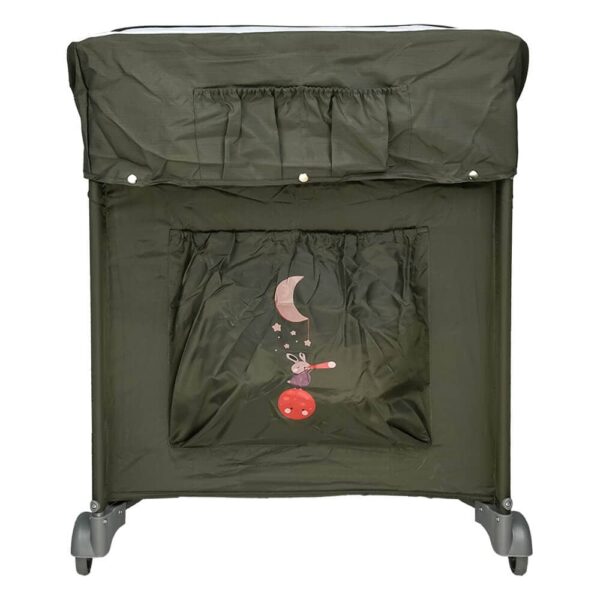 Play Yard Dreamer with 2nd floor and changer Olive - Image 4