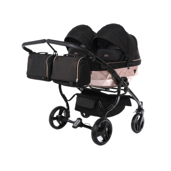 JUNAMA MIRROR SATIN DUO BLACK PINK 02