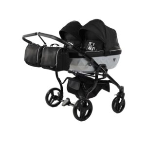 JUNAMA MIRROR SATIN DUO BLACK WHITE 01