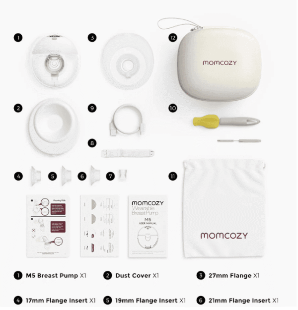 All-in-one M5 Wearable Breast Pump - Painlessly Pump - Image 6