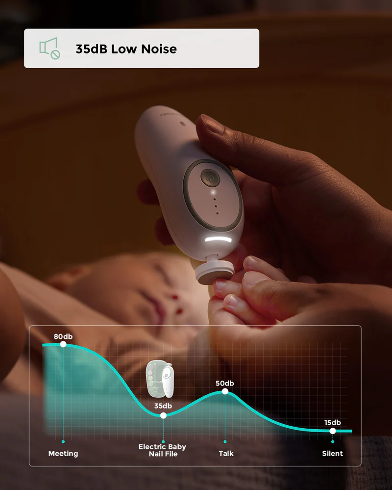 Momcozy Electric Baby Nail File - Low Noise - Image 3